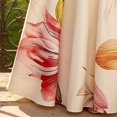 thumbnail image 5 of Zehjuhan Women's Flowy Sleeveless Maxi Dress with Ruching Tie Waist & A-Line Silhouette – Floral Print for Party & Vacation Apricot，S, 5 of 6