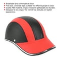 thumbnail image 4 of Casco Universal Motocicleta Ligera Ligera Half Face Ciclismo Ciclismo Saféy Hat Baseball Capred A0322 Tamaña Libre, 4 of 7