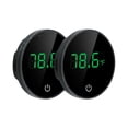 thumbnail image 1 of TAPDRA Wireless External Thermometer For Aquariums Reptile Tanks ABS 5s Interval LCD Display CR2032 Battery 2 Pieces, 1 of 4