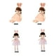 thumbnail image 5 of Bewildely Muñeca de niña, muñecos de peluche suaves, Eexquiste, encantadores juguetes de peluche portátiles, almohada de animales hecha a Muñecas y casas de muñecas Púrpura 45CM, 5 of 6