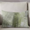 thumbnail image 2 of Sage Green Gray Throw Pillow Cover Case, Couch Sofa Bed Pillowcase, Soft Decorative Lumbar Pillow Protector, Farmhouse Chic Modern Abstract Art 16x24Inch Reversible Pillow Shams with Zipper, 2 of 6