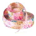 thumbnail image 5 of Country Brook Design® 1 inch Watercolor Peonies Polyester Webbing, 50 Yards, 5 of 5