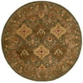thumbnail image 2 of Safavieh Antiquity Clarisse Oriental Wool Area Rug, Olive, 8' x 8' Round, 2 of 11