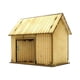 thumbnail image 4 of Kits de modelos de madera 1: 72 Kits de modelos de construcción Modelo de casa en miniatura para modelo de arquitectura, 4 of 9