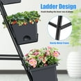 thumbnail image 3 of 3 Tiers Vertical Raised Garden Bed Black, 3 of 4