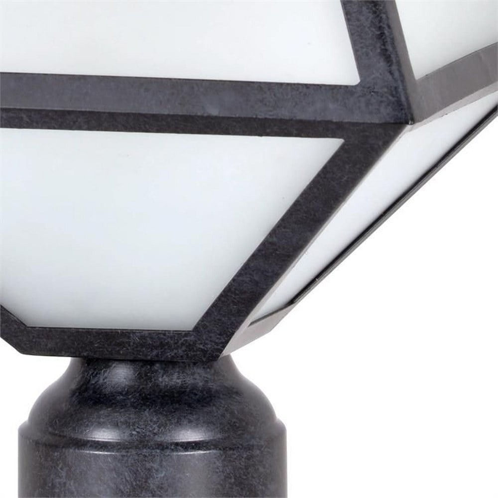 Crystorama Lighting - One Light Outdoor Lantern Post - Outdoor Lantern Post -