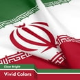 thumbnail image 5 of G128 Combo Pack: USA American Flag 3x5 Ft 150D Printed Stars & Iran (Iranian) Flag 3x5 Ft 150D Printed, 5 of 9