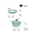 thumbnail image 3 of SET de 1 SARTEN y 1 CACEROLA JADE PAN RECUBRIMIENTO de jade 24cms JADE-04, 3 of 6