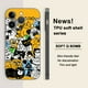 thumbnail image 1 of Agregue un toque de creatividad a su iPhone con esta funda minimalista de goma de TPU con estampado de dibujos animados para teléfono. ¡Haga su pedido ahora!, 1 of 4