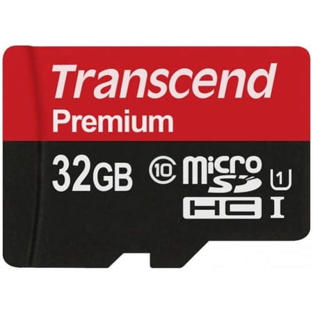 Transcend 32GB Memory Card for LG K51 Q70 Phones - High Speed MicroSD Class 10 MicroSDHC