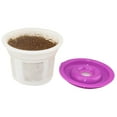 thumbnail image 5 of 50 Disposable K Cups Filters With 5 Reusable Lids Compatible For Keurig 2.01.0 Coffee Maker, 5 of 5