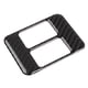 thumbnail image 1 of Cubierta de botón de consola central, cubierta de botón de calefacción de asiento de consola central de fibra de carbono, ajuste para 86 2013-2017, 1 of 12