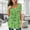 Green womens blouses and tops dressy, variant on Womens Blouses and Tops Dressy Comfy Lightweight Flowy Swing Button up Henley Shirts Pullover Tunic Summer Floral Print V-Neck Short Sleeve Cute Tees Tops White XL