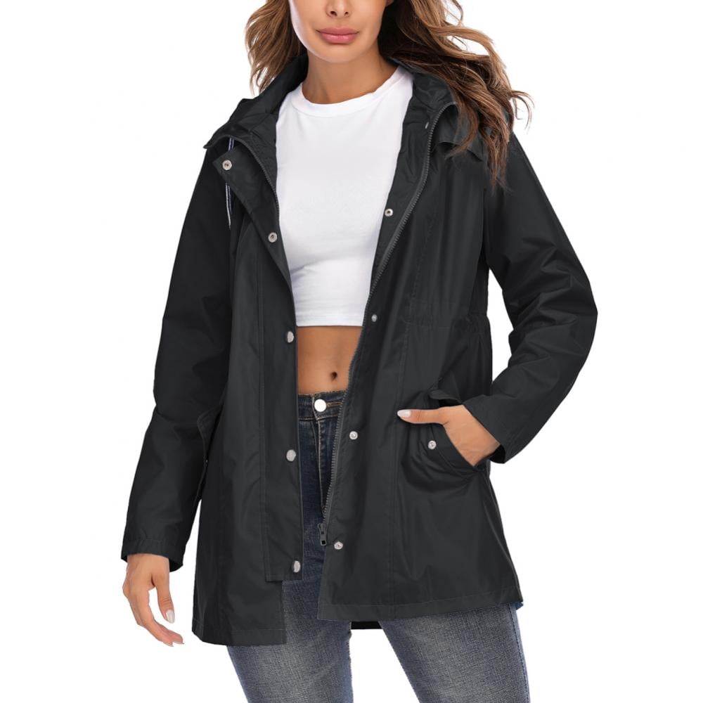 raincoat with striped lining