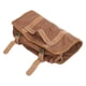 thumbnail image 4 of Bolsa de herramientas para camarero, bolsa para kit de barra, lona impermeable, múltiples compartimentos, bolsa enrollable portátil para camarero con correa para el hombro, café, 4 of 10