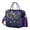Purple, variant on Ethereal Celestial Map Insulated Lunch Bag, Large Leakproof Cooler Tote with Astral and Solar Eclipse Prints, Perfect for Daily Use