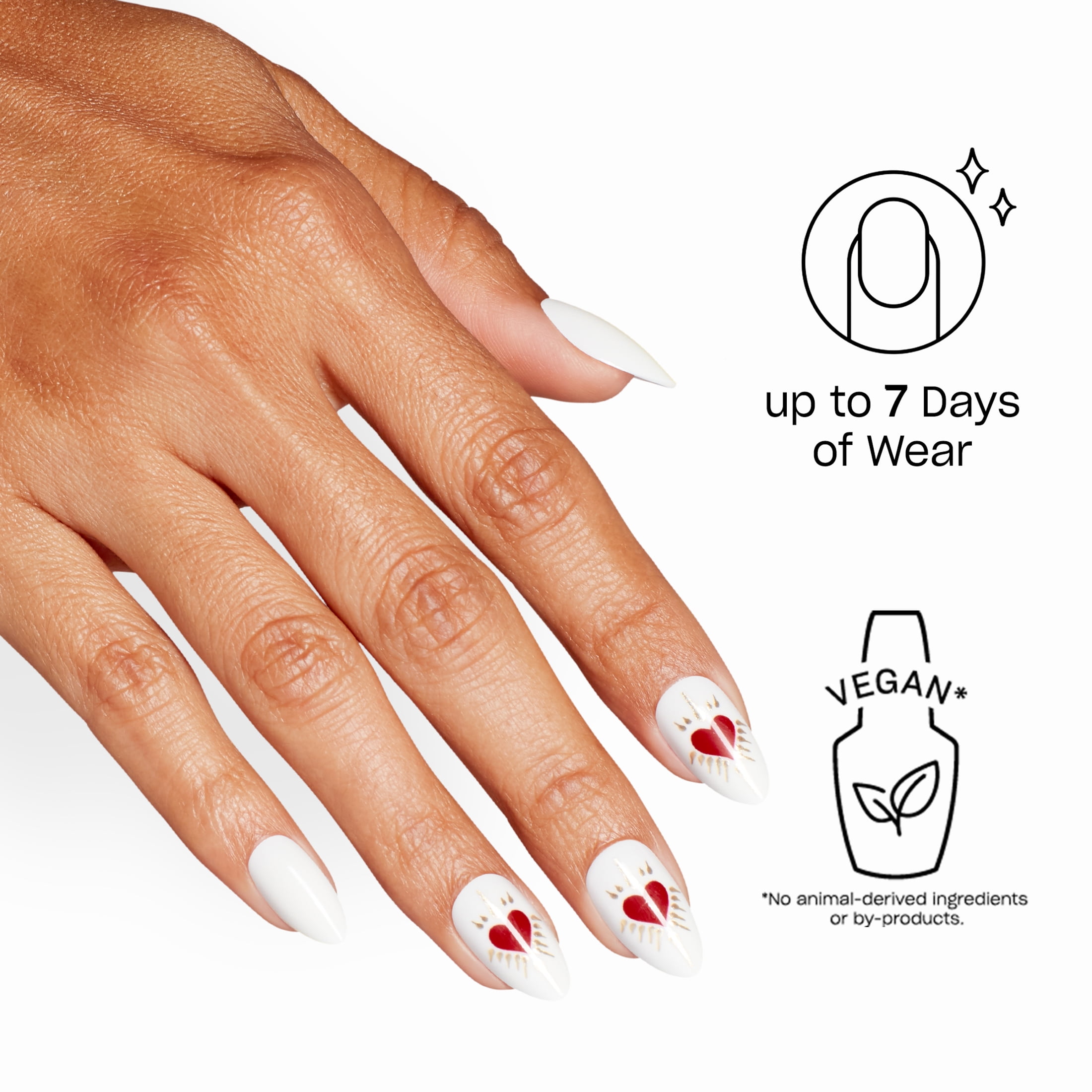 OPI Sticking Point Nail Polish Strips, Bursting With Love