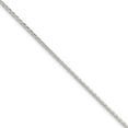 thumbnail image 3 of 925 Sterling Silver 2.15mm Diamond-cut Round Spiga Chain Bracelet, 3 of 3