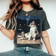thumbnail image 2 of Funny Smoking Cat Meme Shirt, Cigarette Cat Shirt, Gen Z Joke Shirt, Stupid Gift, Cat Lover Gift, Funny Tee, Cool Cat Shirt, 2 of 6