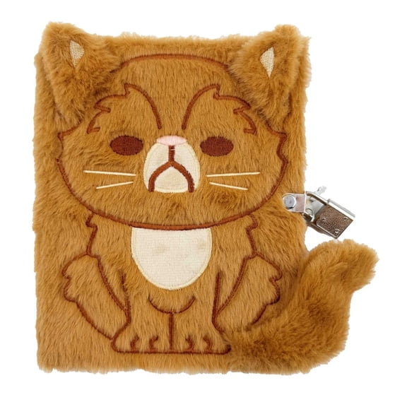 Harry Potter Harry Potter: Crookshanks Plush Lock & Key Diary, (Hardcover)