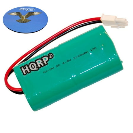 HQRP Battery for Mosquito Magnet HHD10006 MM565021 Liberty Plus, Executive Trap, Commander Trap MMBATTERY MM3100 MM3300 MM3400 565-021 H-SC3000X4 + HQRP Coaster