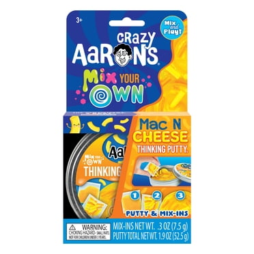 Crazy Aaron's DIY Mac N Cheese Thinking Putty for Kids