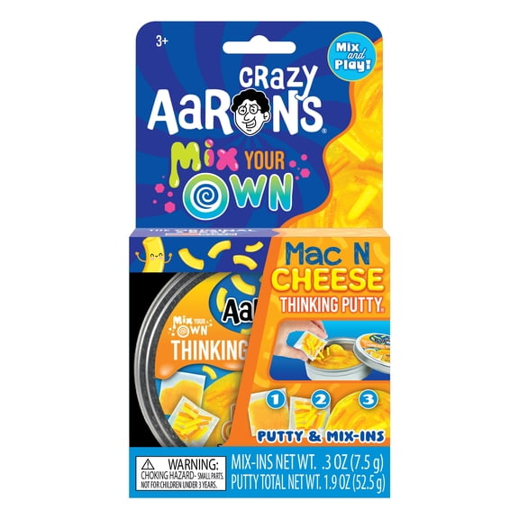 Crazy Aaron's DIY Mac N Cheese Thinking Putty for Kids