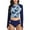Purple, variant on Alove Women's Two Piece Rash Guard Long Sleeve Swimsuit Sun Protection Crop Swim Tops with Bottoms UPF 50+ Bathing Suit
