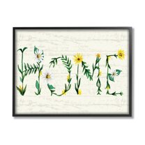 Stupell Industries Home Country Greeting Blissful Daisy Floral Typography, 24 x 30, Designed by Kate Eldridge