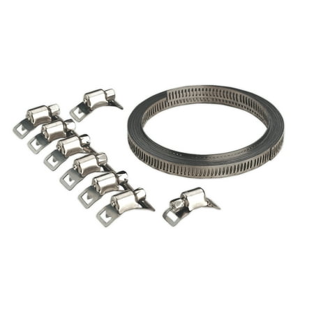 

Sealey Jc97 Hose Clamp Set Self-Build 8Mm Band Width
