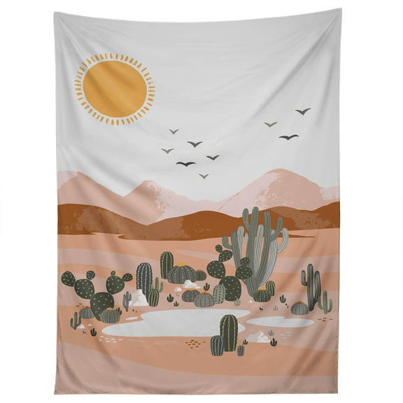 Society6 Avenie After The Rain Oasis 60" x 80" Tapestry