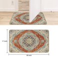 thumbnail image 6 of Bohemian Orange Ethnic Design Rug Welcome Doormat for Indoor/Outdoor Entrance Bohemian Orange Ethnic Design Rug Decoration Door Mat Kitchen Door Mat Bedroom Doormat 17x30 Inch, 6 of 6