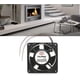 thumbnail image 4 of Ventilateur Axial Pour Cassette De Chemine, Insrable, Haute Temprature, De Pales Mtalliques, Silencieux Et Universel. 120 X 120 X 38 Mm., 4 of 5
