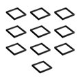 thumbnail image 1 of 10 Pieces Household Shop Portable Jewelry Box Jewelry Organizer Rings Bangles Bracelets Pendant Case Organizing Boxes Black Box 7x7x2cm, 1 of 8