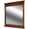 Foremost Group NACM3032 30 inch x 2 inch x 32 inch Naples Mirror in Warm Cinnamon