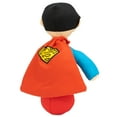 thumbnail image 3 of DC Comics Dog Toy, Superman Pet Toy, Ball Body, 3 of 4