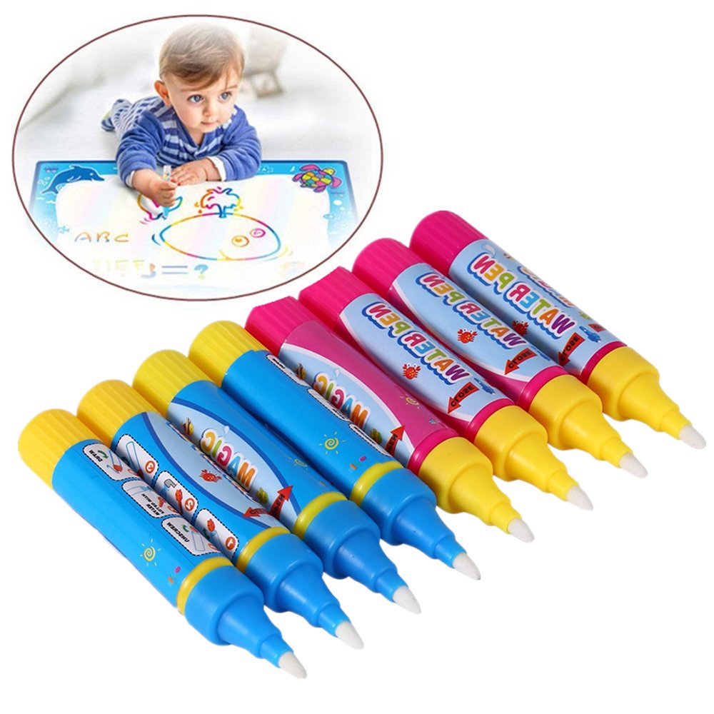 EECOO Painting Mat Pen,8Pcs/Set Water Drawing Toy Kid Painting Writing
