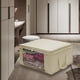 thumbnail image 5 of Large Foldable Clothing Storage Bags With Zippers, 40L Clothes Bags For Storage, Non-woven Fabric Wardrobe Storage Bag Beige, 5 of 6