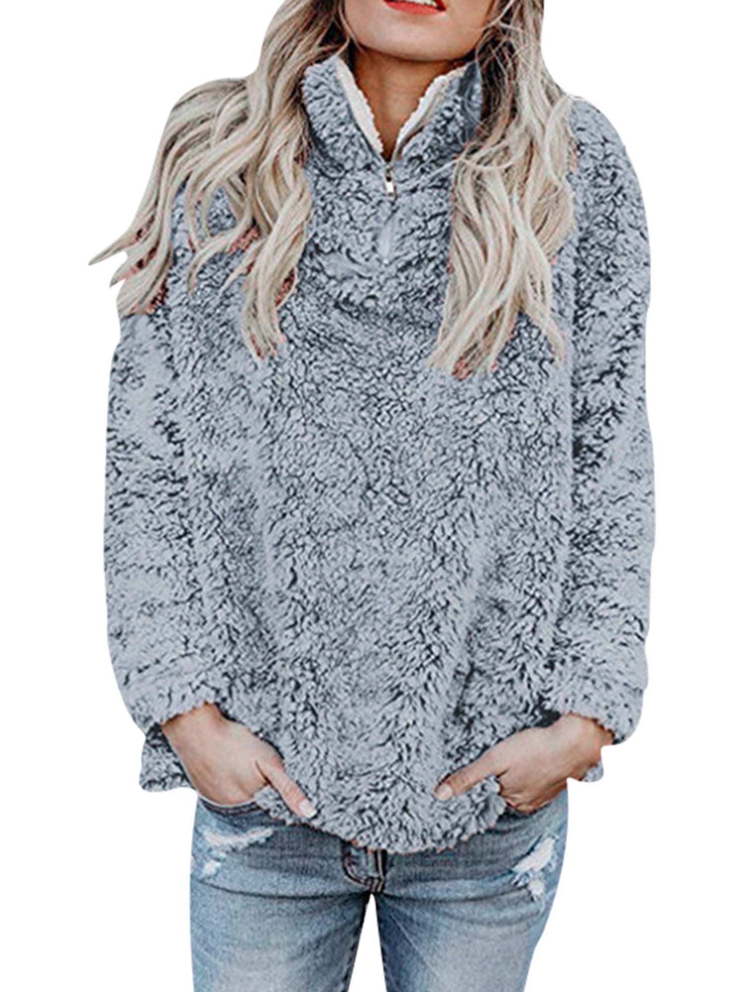 walmart fluffy pullover