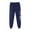 Dark Blue, variant on OSOLU Toddler Boys Girls Solid Color Loose Trousers Pants Child Sweatpants Loose And Warm Ankle Length Pants Sports Pants Baby Breathable Dailywear, 7-8 Years