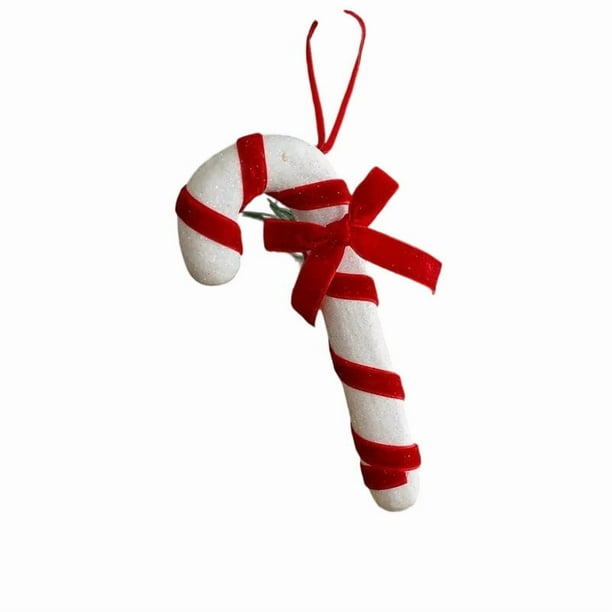 Árbol de Navidad decorativo de caramelo acrlico plano colgante