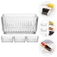 thumbnail image 4 of Miangastore Tea Bag Organizer Acrylic 4Pcs 11.8X7.9X5.9In, 4 of 8