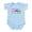 Sky Blue, variant on CafePress - Daddy's Little Gamer Infant Bodysuit - Baby Light Bodysuit, Size Newborn - 24 Months