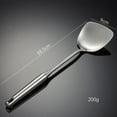 thumbnail image 3 of Wok Spatula and Ladle - Stainless Steel Wok Tools Set of 2, Heat-Resistant Wok Cooking Utensils, Universal Solid Kitchen Accessories, 3 of 8