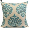 thumbnail image 1 of PENGXIANG Décoration d'Intérieur Vintage Géométrique Fleur Coton Lin Coussin Housse de Coussin, 1 of 9