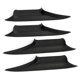 thumbnail image 1 of 4PCS Inner Handle Pull Trim Cover Compatible -BMW 7 Series F01 F02 2008-2015, 1 of 5