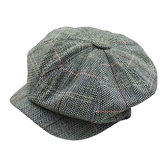 Penkiiy Women Newsboy Hats Leather Visor Beret Cabbie Hat  display picture 1