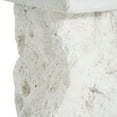 thumbnail image 5 of Christopher Knight Home Outdoor Patio Modern Artistry MGO Side Table, Organic Sculptural Design, White, 5 of 11