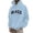 A-Light Blue1707, variant on XIAOCHA Men's Los Angeles Letter Print Hoodie Long Sleeve Hooded Pullover Sweatshirt Soft Streetwear Urban Hoodies