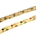 thumbnail image 3 of 19 inches Energy Healing Magnet Necklace Germanium Magnet Infrared Stone Men, 3 of 4